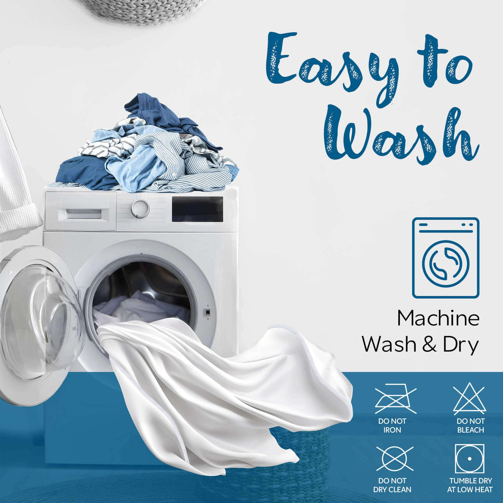 Guardmax Terry Cotton Pillow Protector with Zipper Standard Size - 2 Pack -100% Waterproof, Bed Bug Proof, Dust Mite Proof, & Hypoallergenic Pillow Covers - Premium Zippered Pillow Cases. (20 X 26)