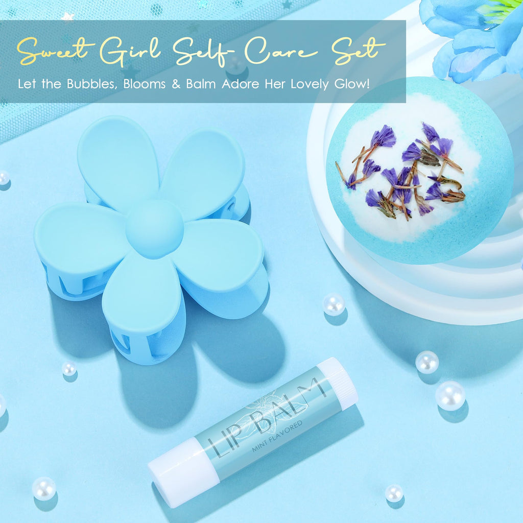 Birthday Gifts for Teen Girls, Women, Teenage Girl Birthday Gift Sets for Teen Girls Tween Gifts for Teenage Girl Cute Daisy Aesthetic Glass Cup Gift Basket for Teens, Her, Women, Sister, Friend