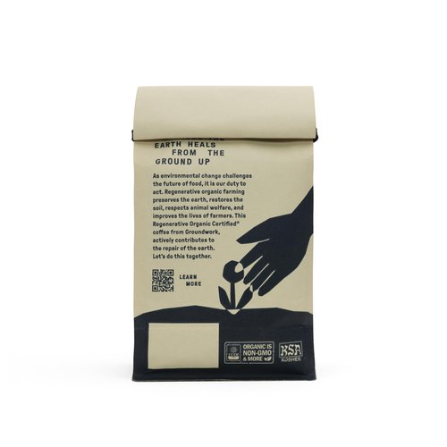 GROUNDWORK COFFEE CO USDA Organic Honduras Whole Bean Coffee, 10 OZ