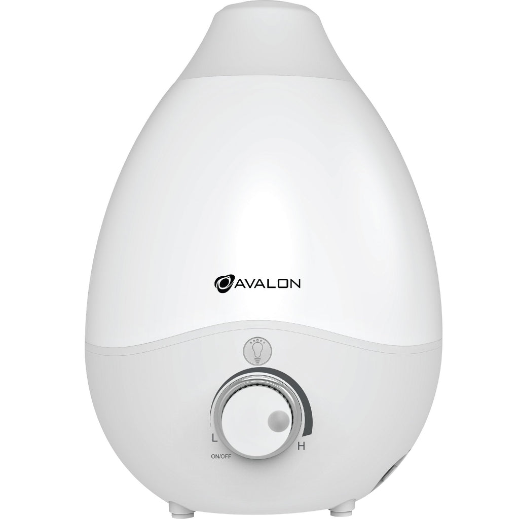 Avalon A4-LEDHUMIDIFIER Premium Cool Mist Humidifier With Aromatherapy Essential Oil Drop Diffuser, With 7 Adjustable LED Lights, Ultrasonic Pure Silent Technology, Filter - ETL Safety Approved For Children