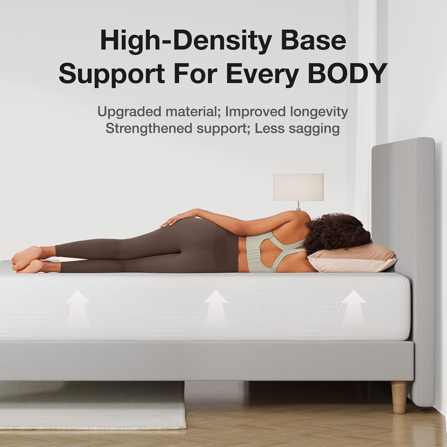 Novilla Queen Mattress - 10 Inch Gel Memory Foam for Comfortable Sleep | CertiPUR-US Certified