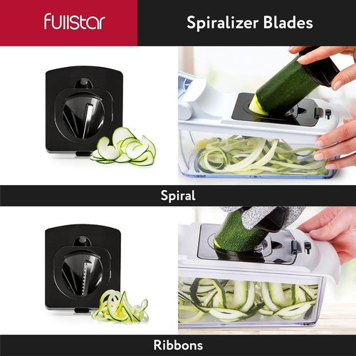 Fullstar Chopper & Tofu Press Bundle - Versatile Kitchen Tools for Easy Meal Prep