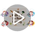 4-Piece Kids Safe Cooking Knife Set with Cutting Board and Peeler