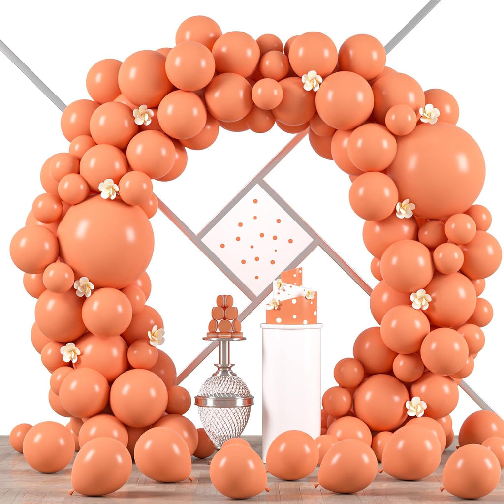 Voircoloria Peach Balloon Garland Kit - 90-Pack in 5/10/12/18 Inch Sizes for Weddings, Birthdays & Baby Showers