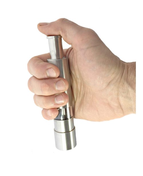 Salt And Pepper Grinder Set or Singles, Grind Gourmet Original Pump & Grind Cooking Gadgets, Spice Grinder, Pepper Mill, Modern Push Button Salt N Pepper Grinders, Buy 1, 2 ..