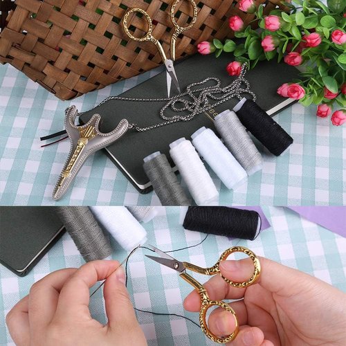 BUTUZE Embroidery Scissors - Exquisite Retro Design for Sewing & DIY Crafts | Stainless Steel Quality