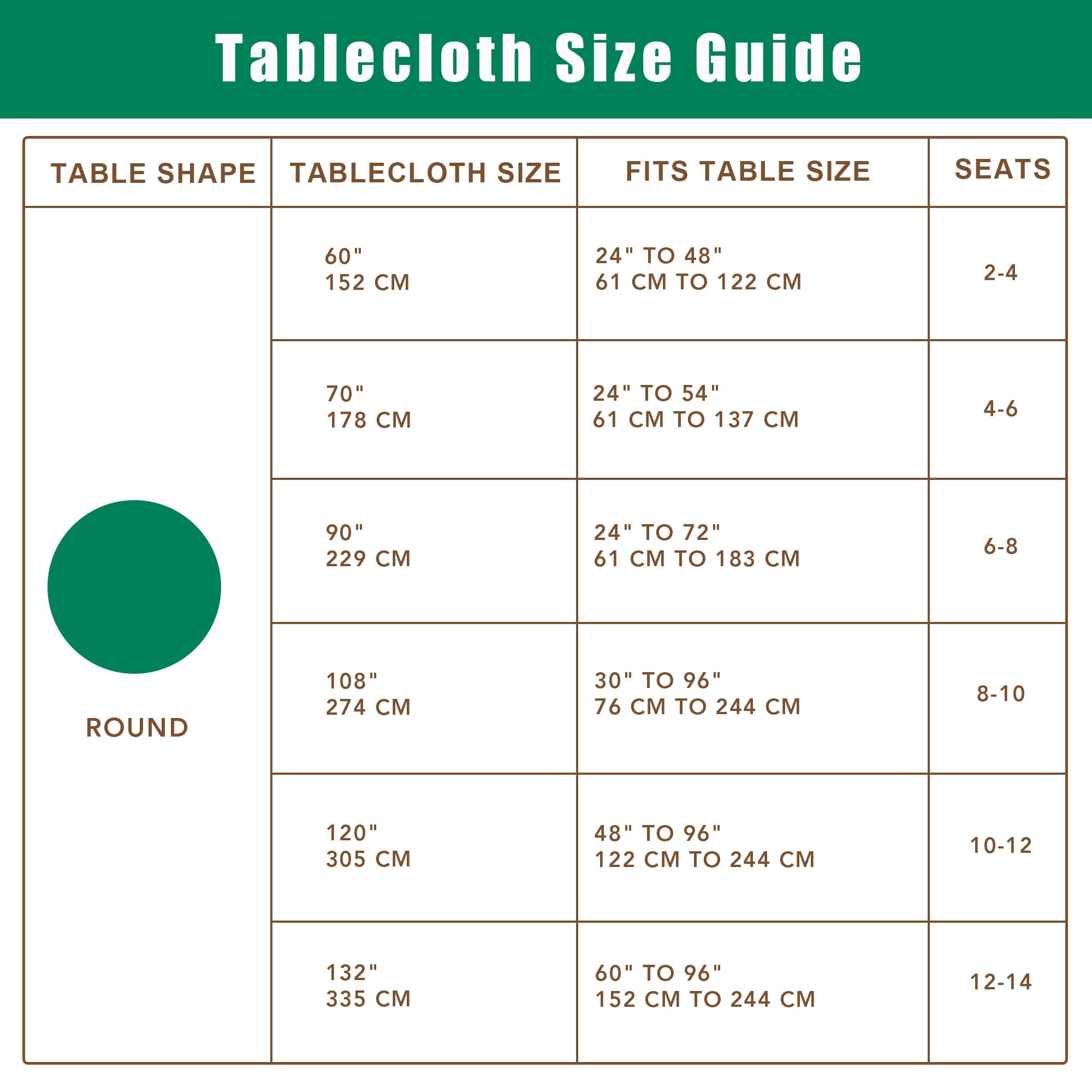 Biscaynebay Fall Tablecloth Textured Fabric Round Tablecloths 90", Rust Thanksgiving Autumn Harvest Water Resistant Fabric Tablecloths for Kitchen, Dining, Wedding, Parties Machine Washable