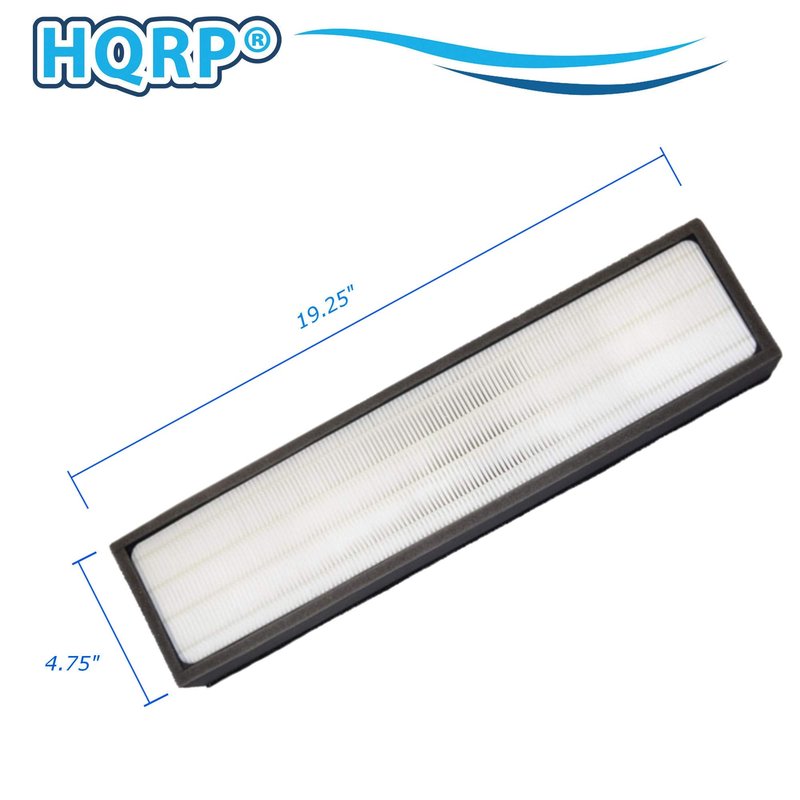 HQRP 3-Pack Filter Compatible with Lowe's 560976, LOWESRAPF-E-4, FLT5000, Idylis 3-Speed 193-sq ft IAP-GG-125 Tower Air Purifier