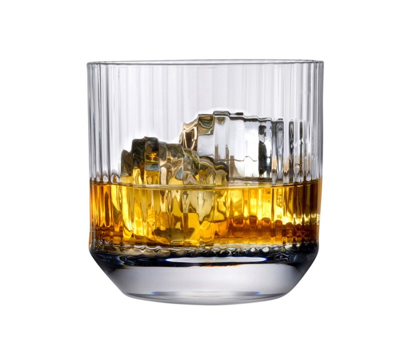NUDE GLASS Big Top Set of 4 Whiskey SOF Glasses Lead-Free Crystal (Set of 4)