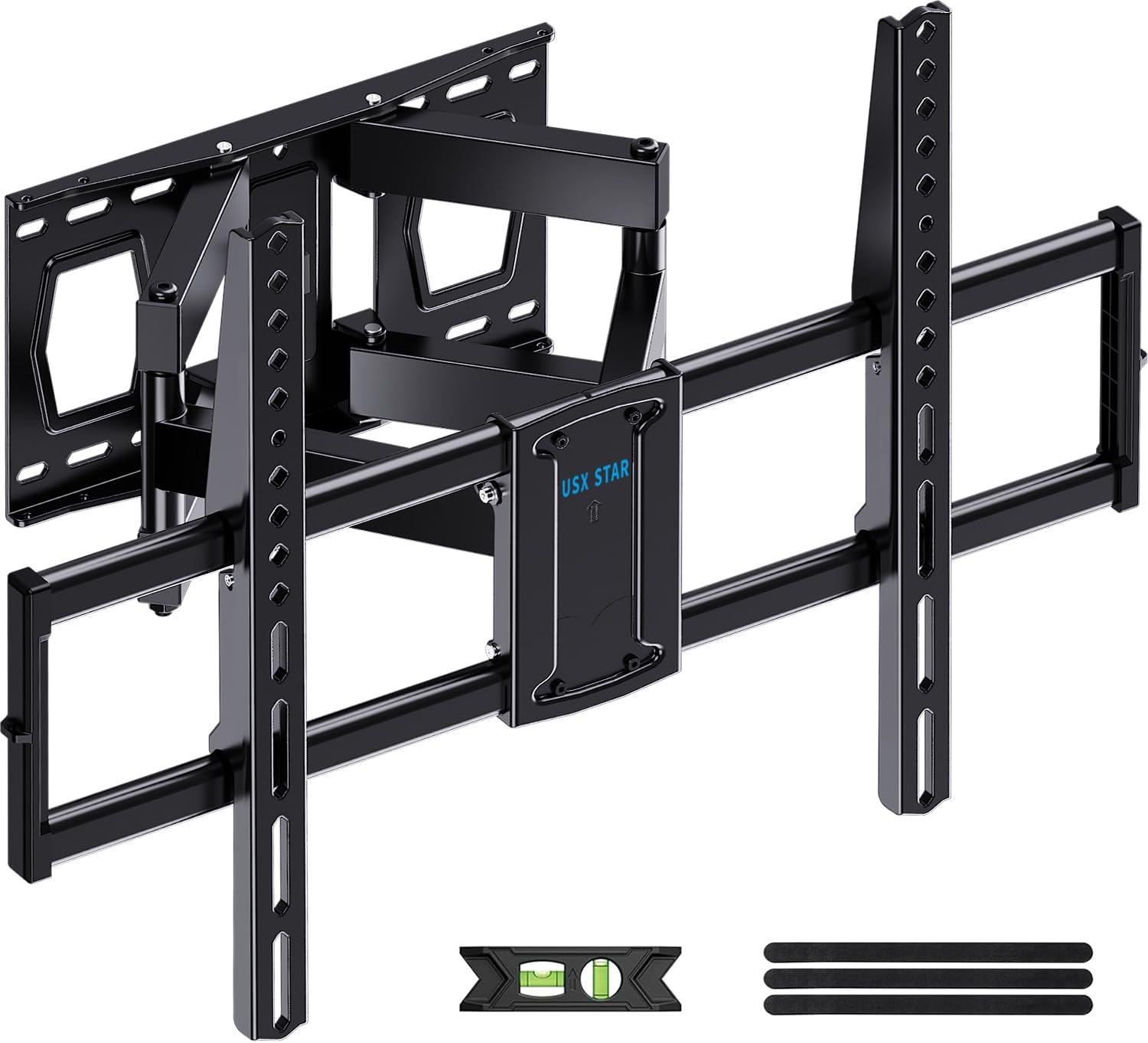 USX STAR Full Motion TV Wall Mount - Fits 37-85 Inch TVs Up to 132lbs | Swivel & Tilt Articulating Bracket