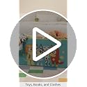 Collapsible Kids Storage Trunk with Soft Lid - 28.5 x 14.5 x 16 Inches