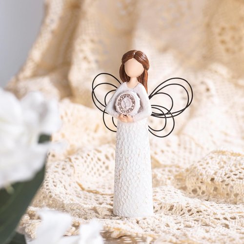 Angel Retirement Gifts for Women - Hand-Painted Figurines | Perfect Celebratory Gifts for Coworkers & Friends