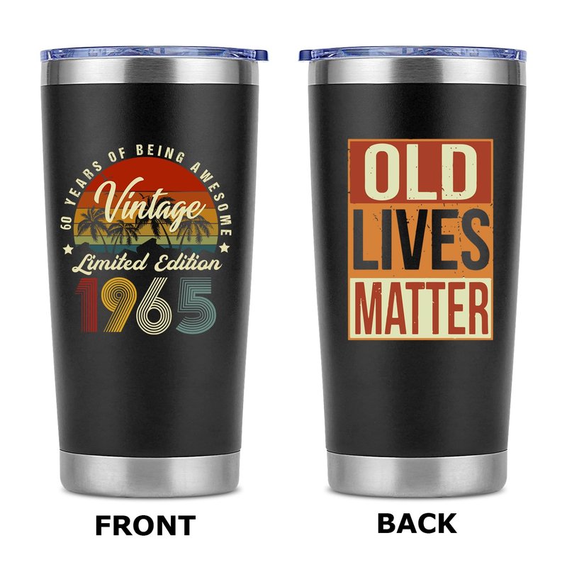 AYERMOYO Funny 61th Birthday Gifts for Men - 20 Oz Tumbler