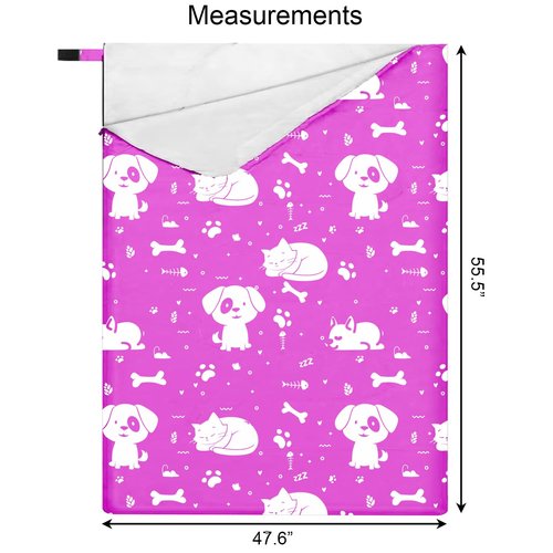 KidzAdventure Ultralight 3 Season Kids Sleeping Bag | 50F- 70F Indoor/Outdoor Sleeping Bag for Boys, Girls, Toddlers and Youth | Ultra Compact, Ideal for Camping and Sleepover