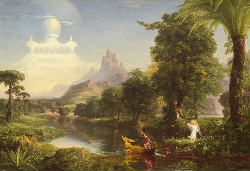 TMP Thomas Cole - Voyage of Life - Complete Set - 4 Art Prints - 11x17