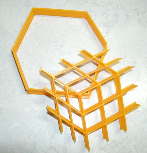 INSPIRED BY RUBIKS CUBE COMBINATION PUZZLE GAME TOY 2 PC COOKIE CUTTER AND STAMP MADE IN USA PR695