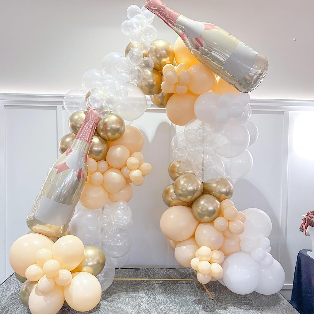 Voircoloria Blush Balloons - 66 Pack 12-Inch Nude Latex Balloons for Weddings, Birthdays & Showers