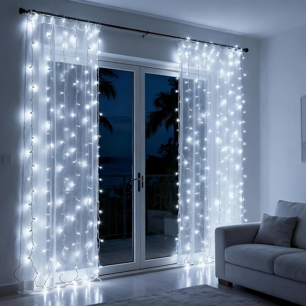 Skiennix 100 LED White Christmas Lights - UL Certified Commercial Grade String Lights | 35 FT for Indoor/Outdoor Use