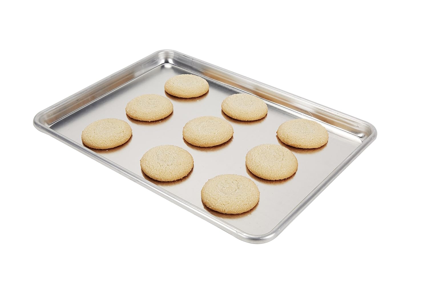 Vollrath Wear-Ever Half-Size Sheet Pan - 18" x 13" Aluminum | Open-Bead, NSF Certified