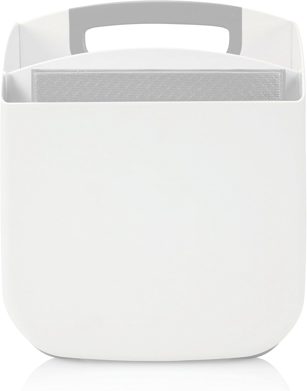 Ubbi Portable Diaper Changing Station - Diaper Storage Caddy Organizer with Folding Mat | Gray