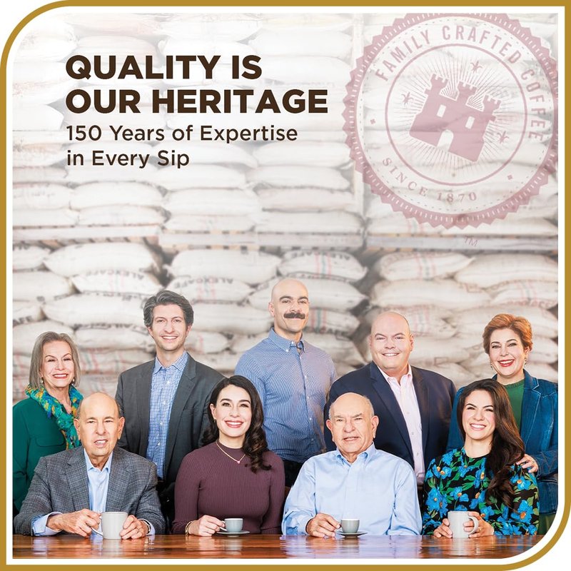 Don Francisco's Butterscotch Toffee Ground Flavored Coffee: Rich 100% Arabica Beans with Sweet Buttery Aroma - Family-Crafted for Delightful Mornings (12 oz Can)