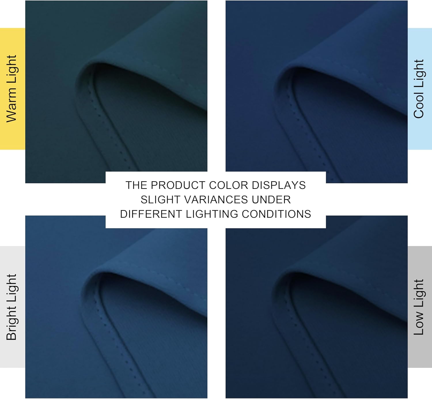NICETOWN Moroccan Blue Blackout Curtains - 96" Long Sound Reducing & Heat Blocking Panels | 55" Wide, 2 Pieces