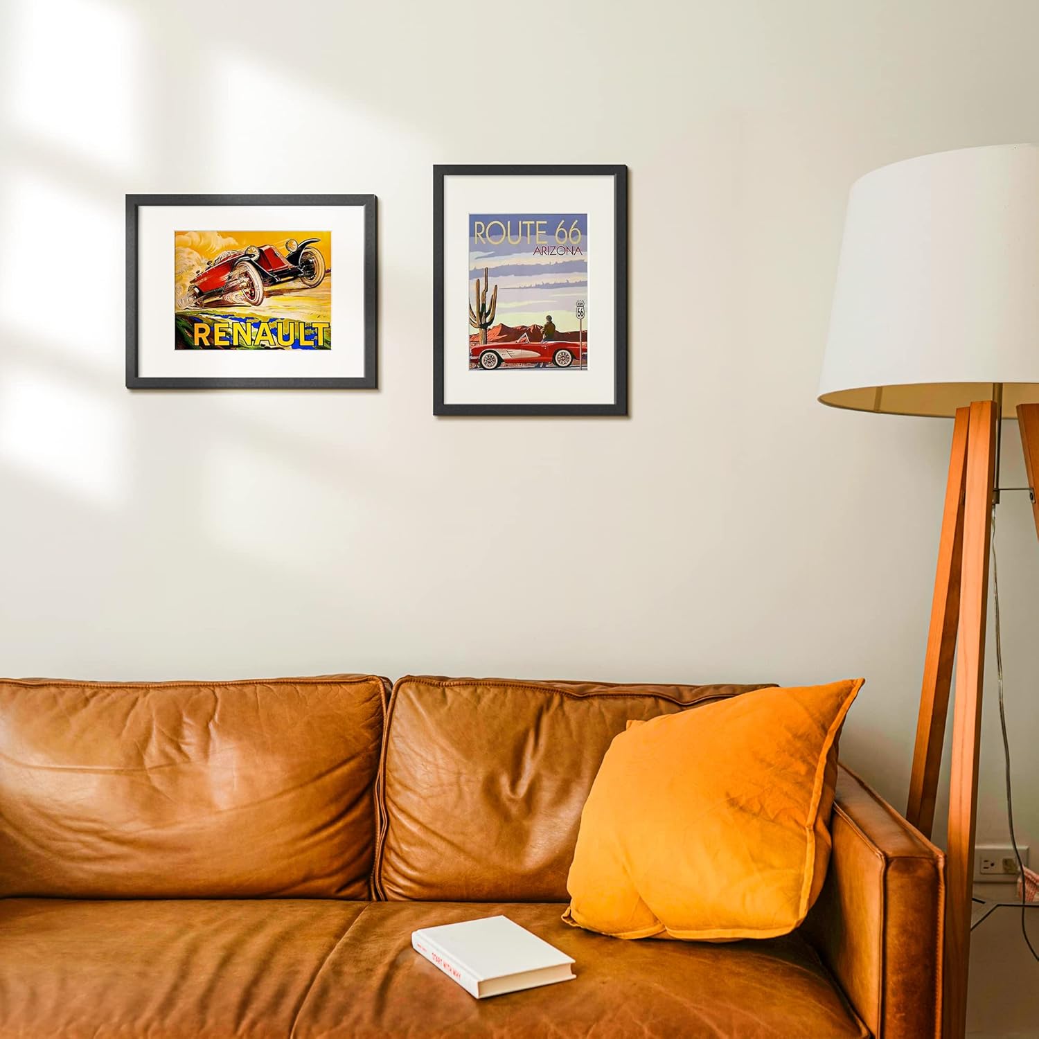 Upsimples 12x16 Picture Frame - Versatile Display for 8.5x11 Photos with Mat or 12x16 Without Mat - Black
