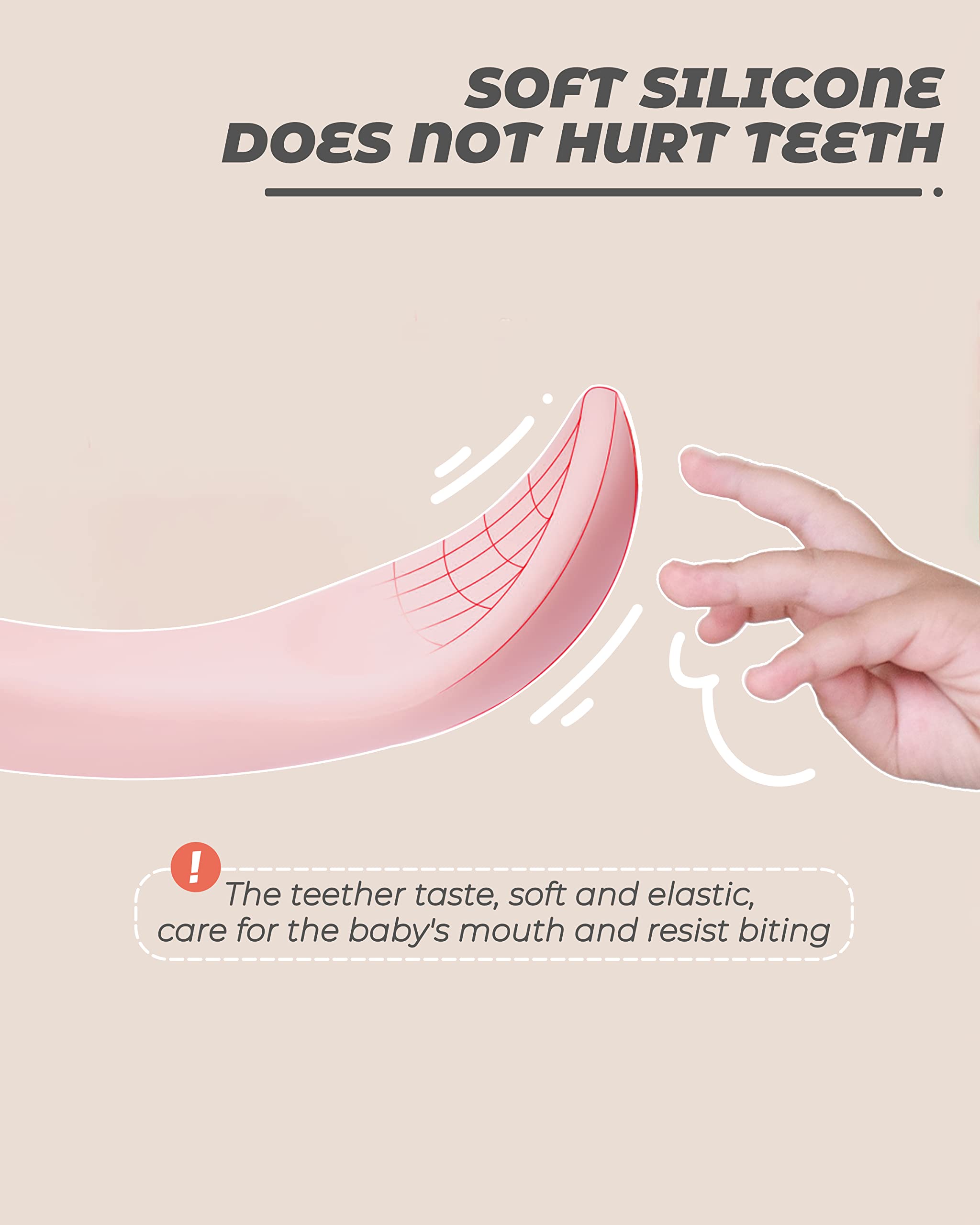 10 Pcs Silicone Baby Spoons and Forks, Chewable Utensils for Self-Feeding, Kids Utensils for Over 6 Months Babies