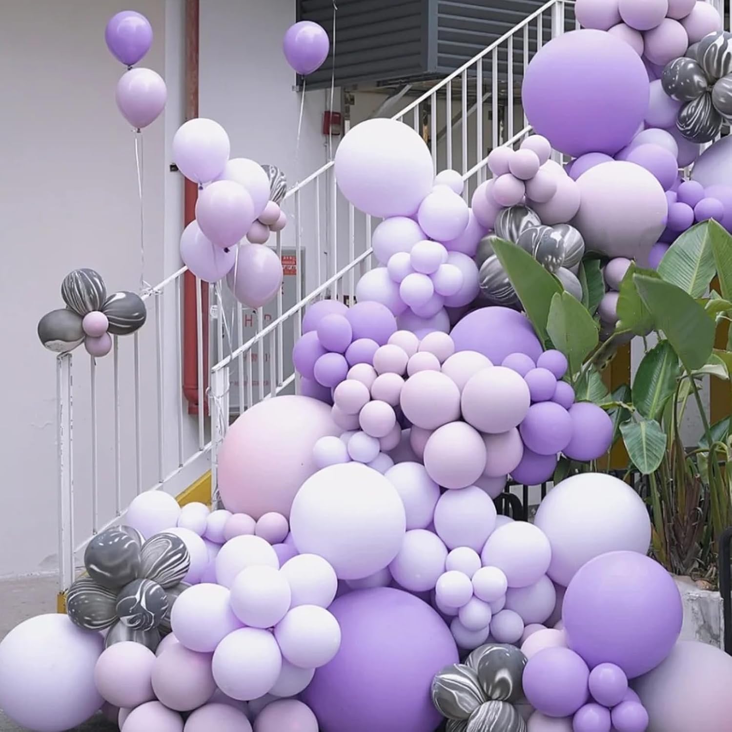Voircoloria Pastel Purple Balloons - 12-Inch Light Purple Latex | 66-Pack for Birthday, Baby Shower & Weddings