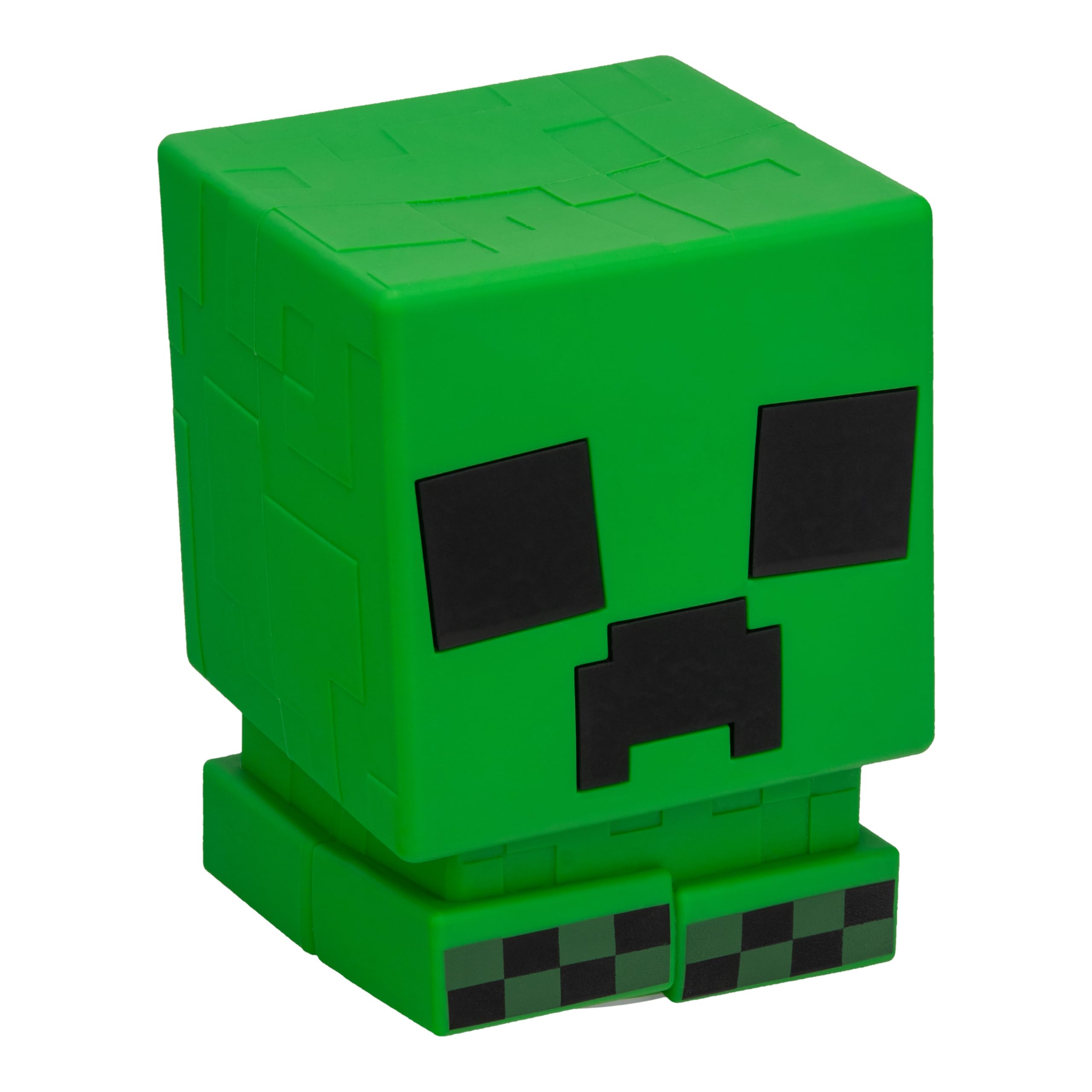 Paladone Minecraft Creeper SquishyGlo Silicone Light, Officially Licensed Cordless & Rechargeable Gaming Lamp for Kids and Teens, Bedroom Décor, Collectible Merchandise, Green