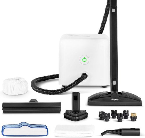 Dupray Neat Steam Cleaner - 17-Piece Kit for Powerful, Chemical-Free Cleaning | Kills 99.9% of Bacteria & Viruses