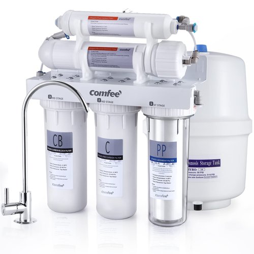COMFEE' CMP10-FR Filter, Reverse Osmosis System Replacement RO Filter for CMP10 Under-Sink, 2-Year Lifespan