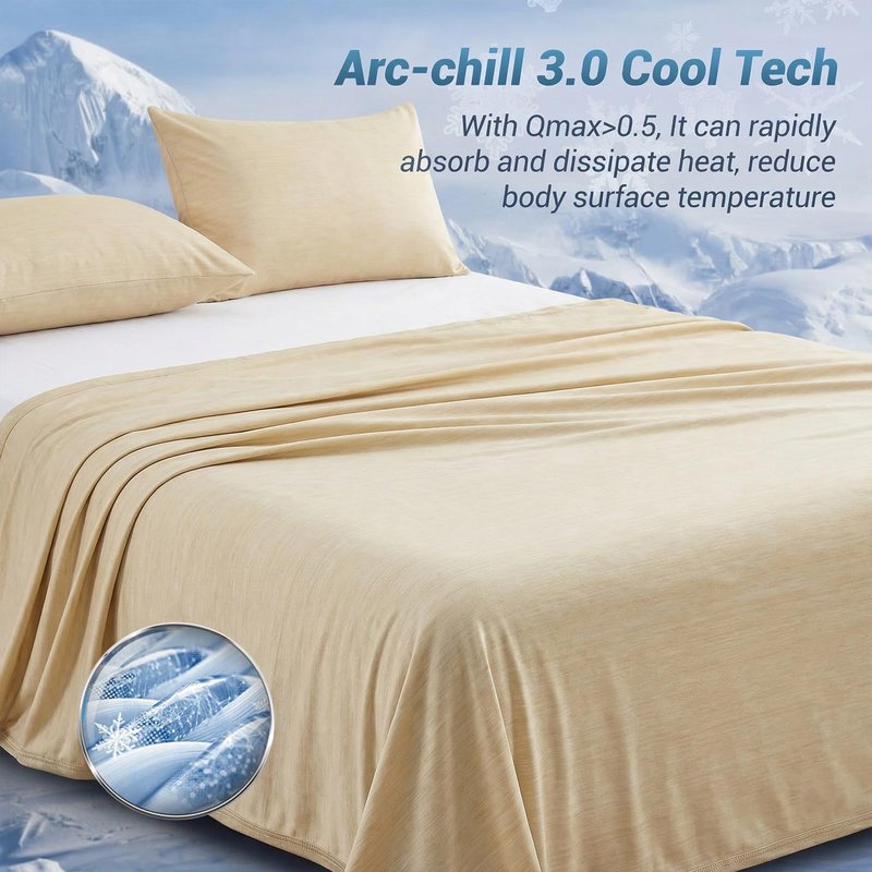 LUXEAR Cooling Blanket Queen, Glow in The Dark Cool Blanket with Star Cosmic for Boys Girls, Absorbs Heat to Keep Body Cool All Night, Lightweight Summer Cool Blankets for Sleeping - Glow Blue