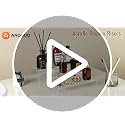 6-Piece Clear Acrylic Display Risers Set for Collectibles and Retail