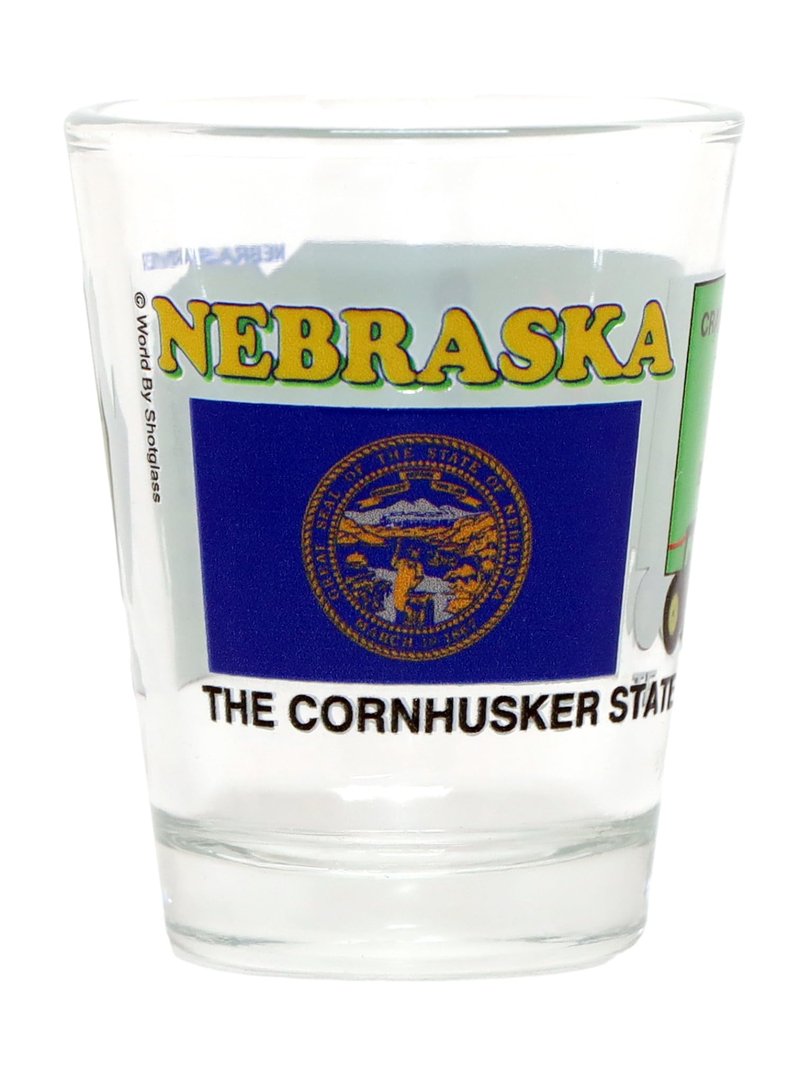 Nebraska The Cornhusker State All-American Collection Shot Glass