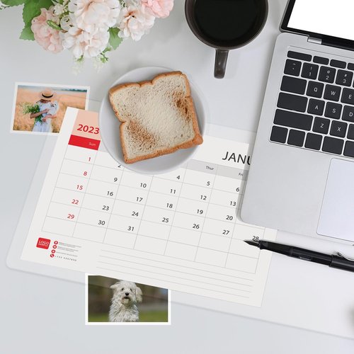 Whirltique Clear Table Cover Protector, 20 x 36 Inch Clear Desk Mat, 1.5mm Thick Plastic Table Cover, Transparent Desk Cover, Desk Protector Mat for Desktop, Writing Desk