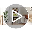 Mini Fridge Stand with 2 Drawers - Heavy Duty Mobile Refrigerator Cart