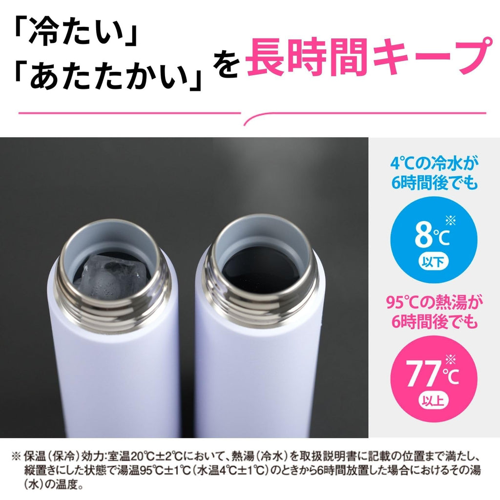 Zojirushi Su-AA48-CP Stainless Steel Mug, Water Bottle, 16.2 fl oz (480 ml), Screw Type, Dishwasher Safe, Seamless Stopper, Only 2 Cleaning Points, Sunset Beige