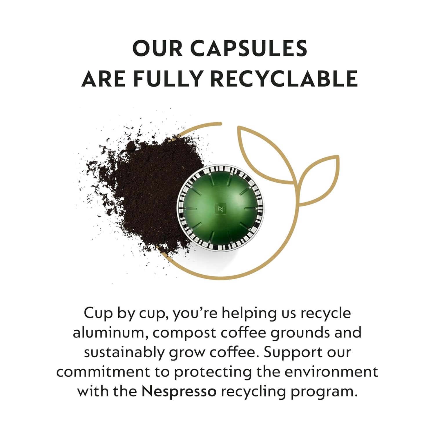 Nespresso Vertuo Capsules - Stormio Dark Roast Coffee Pods | 30-Count, Brews 7.8oz