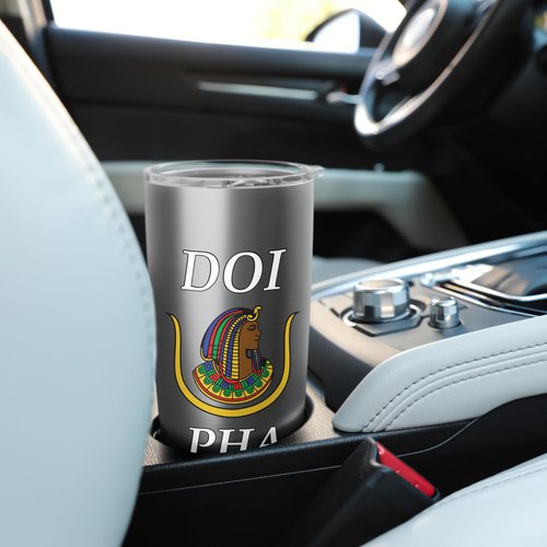 DOI PHA Daughters of Isis OES Sister Prince Hall Court Stainless Steel Insulated Tumbler