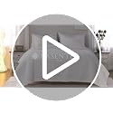 KASENTEX Oversized King Quilt Set - Soft Washed 3-Piece Bedding, Cream White