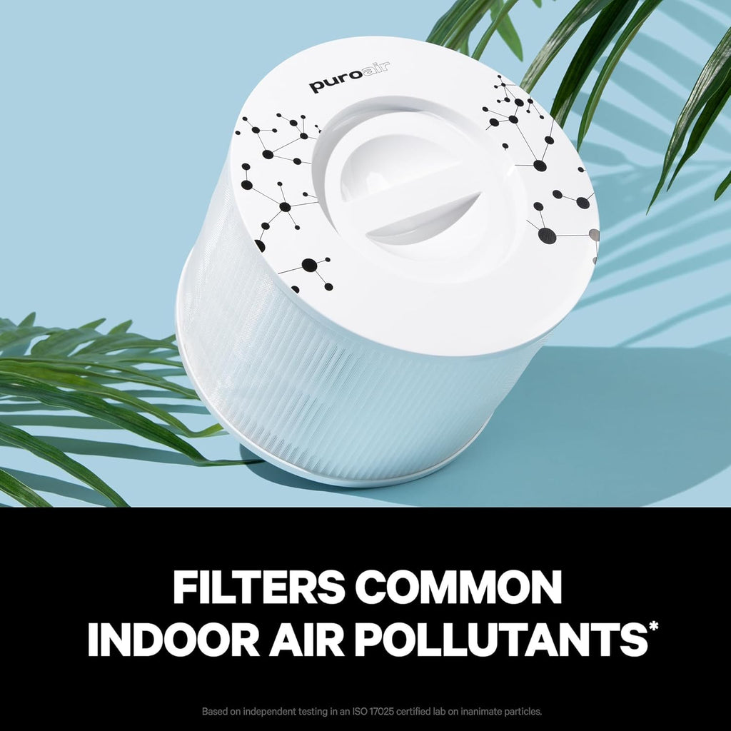 PuroAir 240 Replacement Filter - HEPA Filter with CarbonTech for 99.9% Pollen & Odor Removal (2PK)