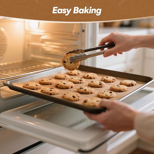 Heavy Duty Parchment Paper Sheets by 360 Count - No-Stick, Unbleached, Pre-Cut 9"x13" for Baking