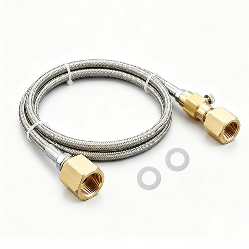 Co2 Tank Cylinder Refill Station,Co2 Filling Adapter With 60 inch Hose,CGA320 Tank Fill CGA320 Tank