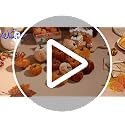 12-Piece Assorted Velvet Artificial Pumpkins for Fall Home Table Decor