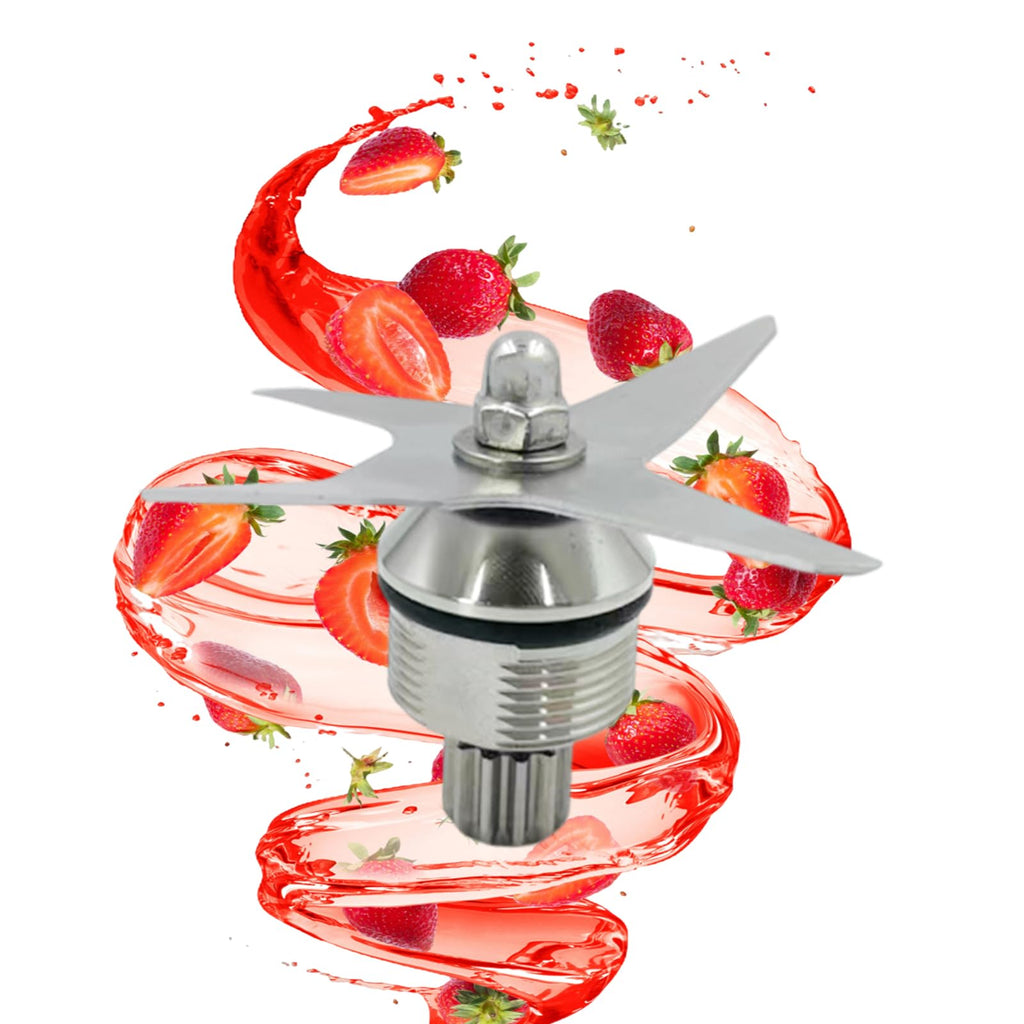 Blade Replacement for 64 oz Low Profile Container, Compatible With Professional Series 750 7500 5300 780 E320 Blender with 64oz Low Profile Container, 105733 Wet Blade Assembly Parts - 1YR Replacement