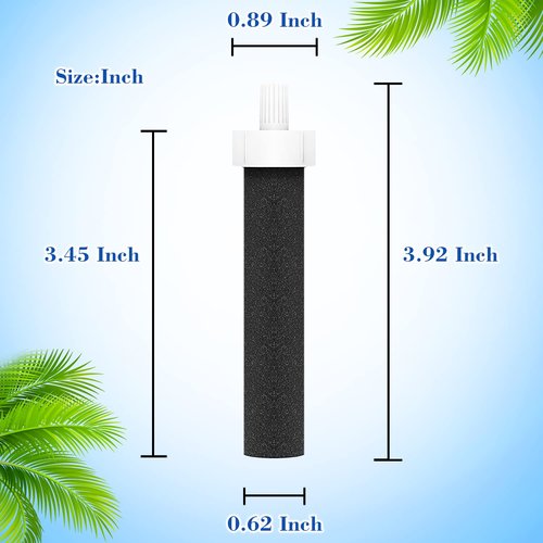 Molgoc Water Replacement Filter for Bottle,Compatible with Brita BB06,fit Brita Hard sided,Sport and Stainless Steel Bottle 10PCS. (Without Bite Valve)