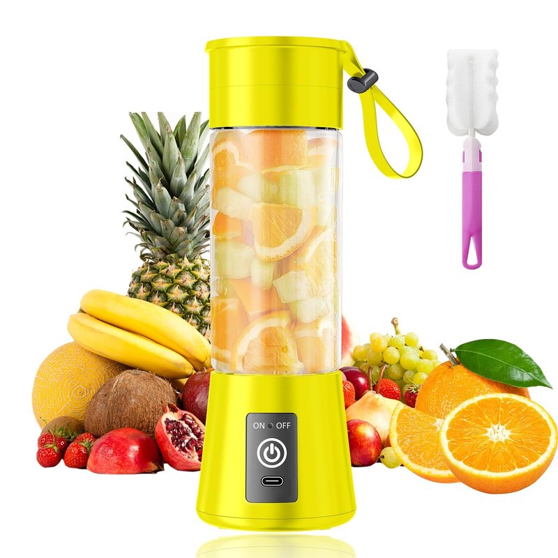 Newly Upgraded Portable Smoothie Blender - 2026 Cordless Blender Rechargeable with 13Oz BAP Free Juice Cup, 20,000Rpm Speed, Freshly Squeezed in Travel