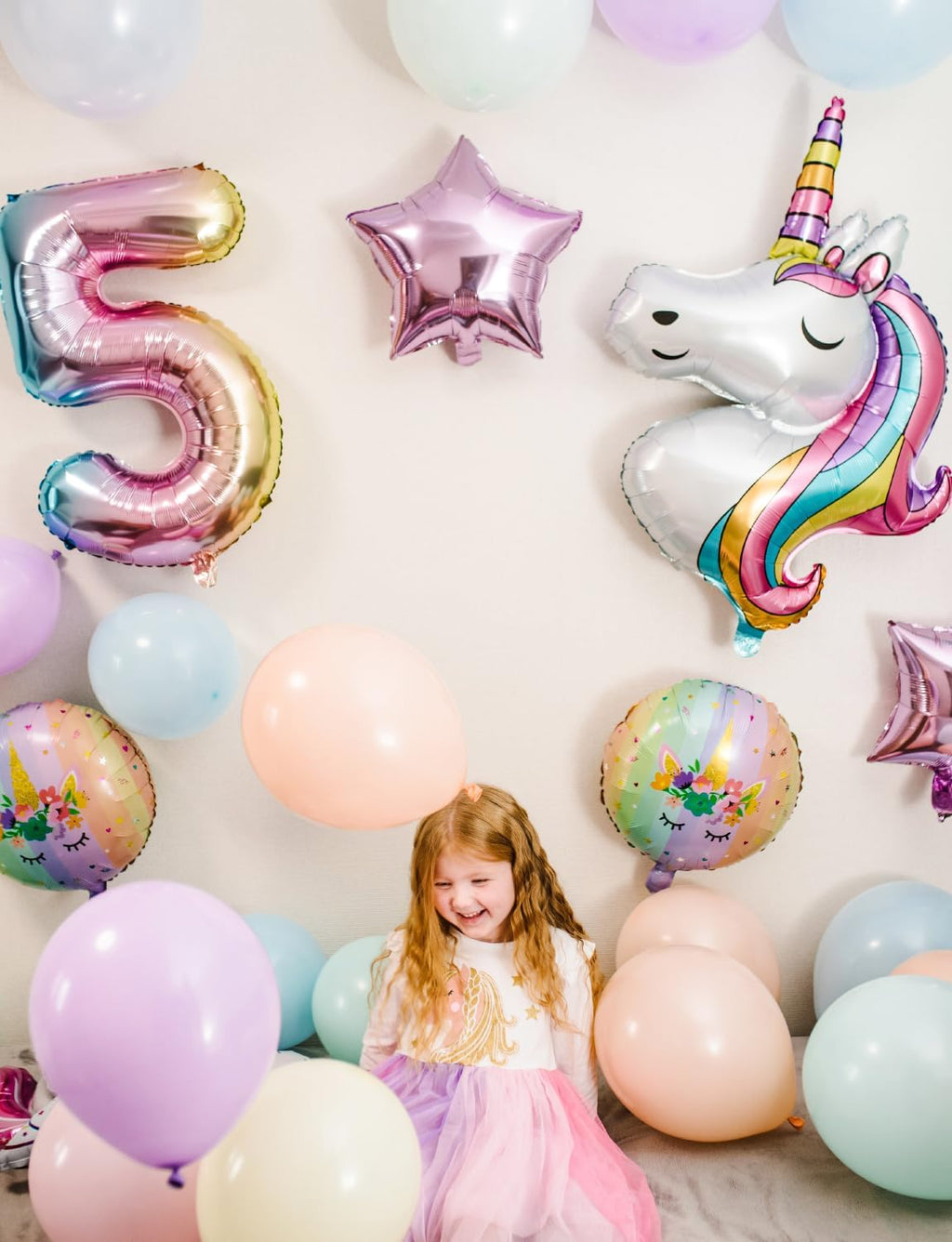 Pastel Balloons | 12-Inch Assorted Rainbow Balloons - 60 Pcs for Easter, Baby Showers & Parties