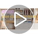 Closet Organizers and Storage 5 Pack, Foldable Plastic Bins for Wardrobe